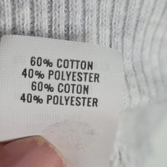 Aerie Cheetah Print 1/4 Zip Oversized Sweatshirt White Gray Women's Size Small - Picture 7 of 10